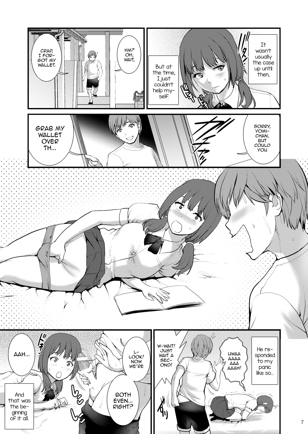 Hentai Manga Comic-Plain GirlDiary III-Read-6